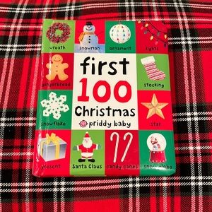 Baby’s First Christmas Board Book 100 Christmas Words Priddy Baby